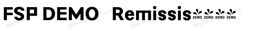 FSP DEMO   Remissis字体转换